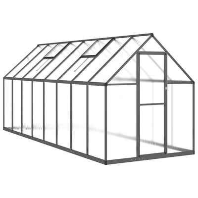 Greenhouse Anthracite and clear Aluminum, polycarbonate Large