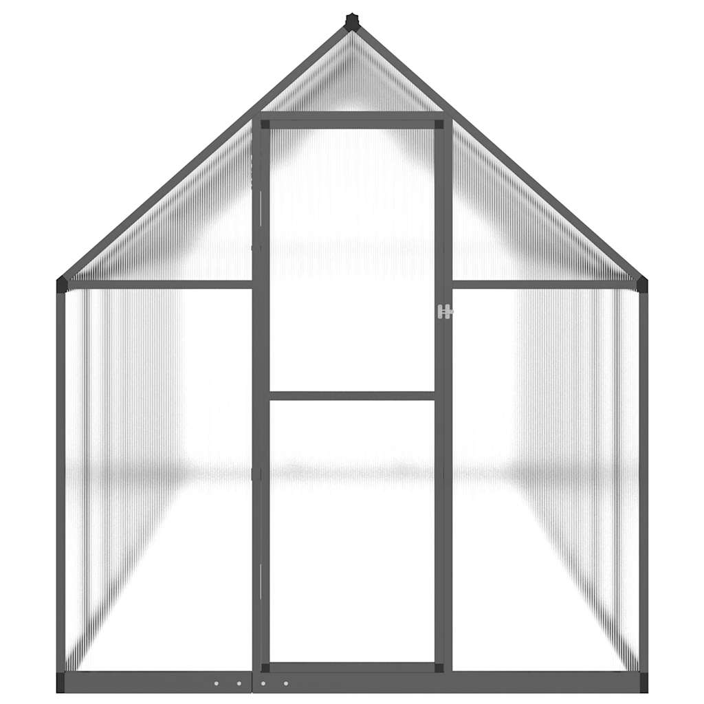 Greenhouse Anthracite and clear Aluminum, polycarbonate Large