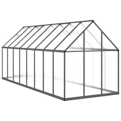 Greenhouse Anthracite and clear Aluminum, polycarbonate Large
