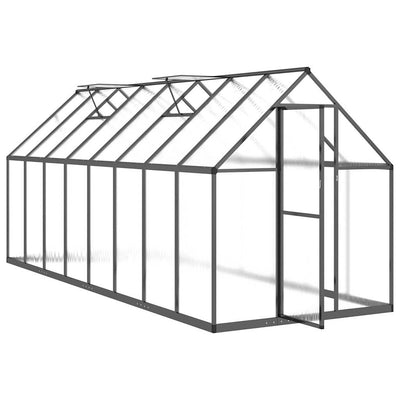 Greenhouse Anthracite and clear Aluminum, polycarbonate Large