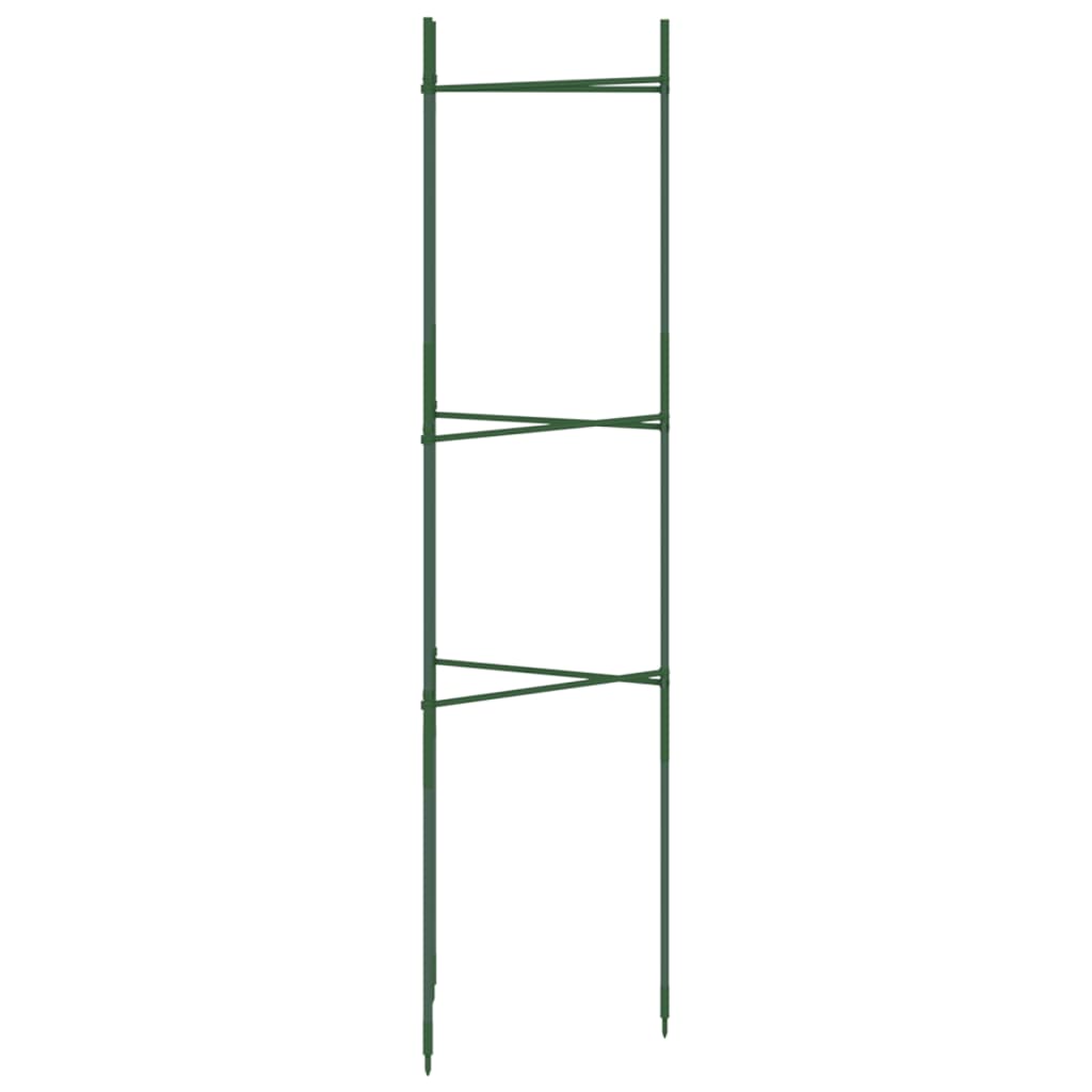 Tomato Cage Set of 2 Green Steel with PE coating, Polypropylene