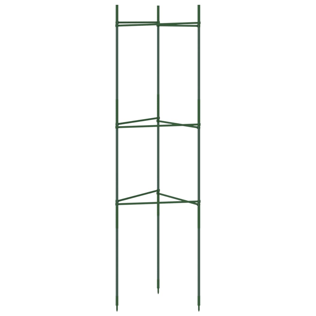 Tomato Cage Set of 2 Green Steel with PE coating, Polypropylene