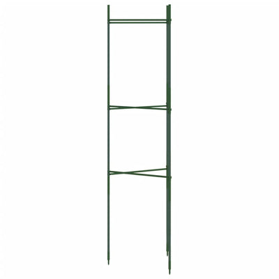 Tomato Cage Set of 2 Green Steel with PE coating, Polypropylene