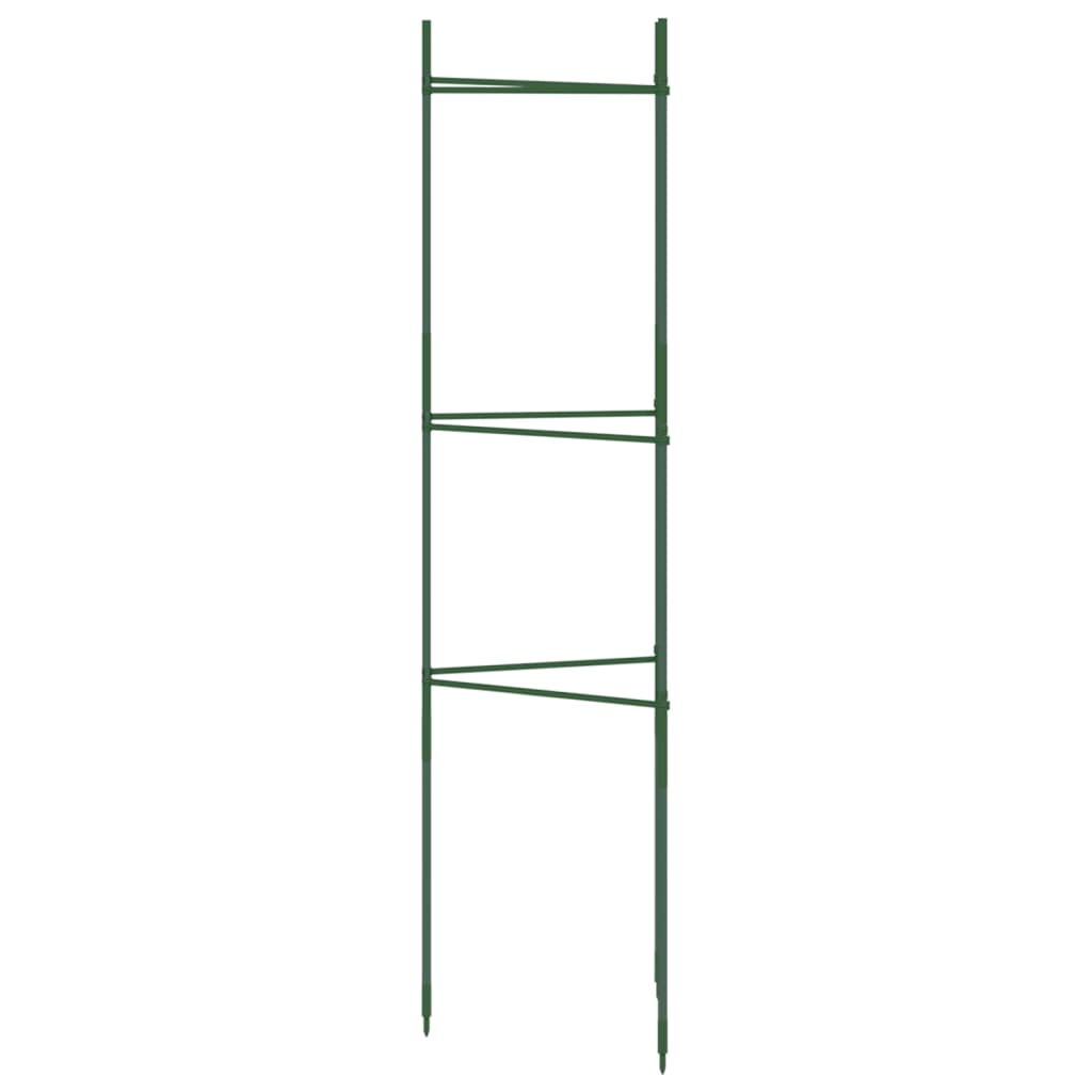Tomato Cage Set of 2 Green Steel with PE coating, Polypropylene