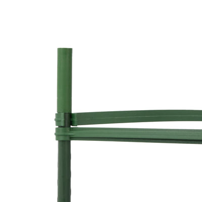 Tomato Cage Set of 2 Green Steel with PE coating, Polypropylene