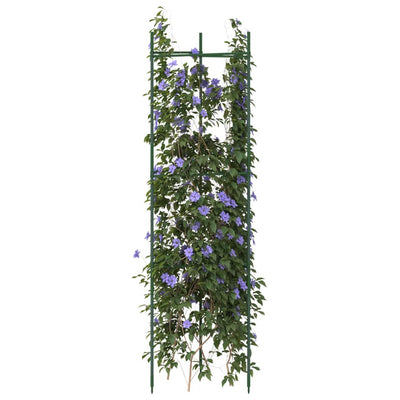 Tomato Cage Set of 2 Green Steel with PE coating, Polypropylene