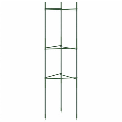 Tomato Cage Set of 6 Green Steel with PE coating, polypropylene