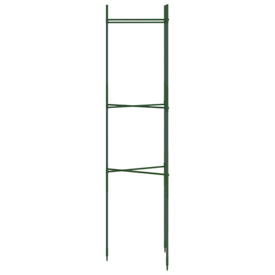 Tomato Cage Set of 6 Green Steel with PE coating, polypropylene