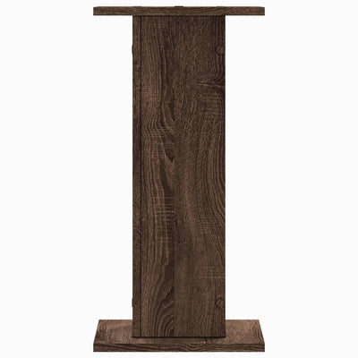 Plant Stands 2 pcs Brown Oak 11.8x11.8x23.6" Engineered Wood