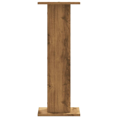 Plant Stands 2 pcs Artisian Oak 11.8x11.8x31.5" Engineered Wood