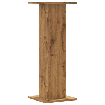 Plant Stands 2 pcs Artisian Oak 11.8x11.8x31.5" Engineered Wood