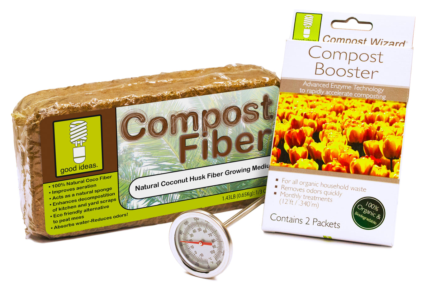 Compost Wizard Dueling Tumbler Starter Kit