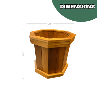 Forest Charm Cedar Planter