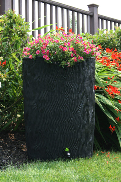 Impressions Eco Bark 50 Gallon Rain Saver - Recycled Material