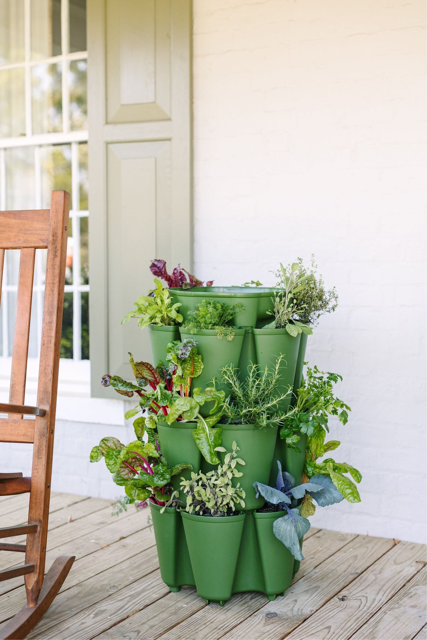 3 Tier GreenStalk Garden Original Vertical Planter - Basic Texture 