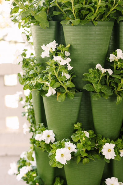 5 Tier GreenStalk Original Vertical Planter - Basket Weave Texture 