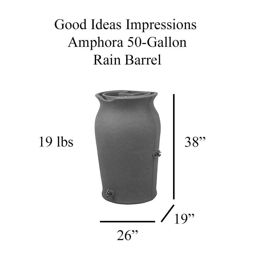 Impressions Amphora 50 Gallon Rain Saver