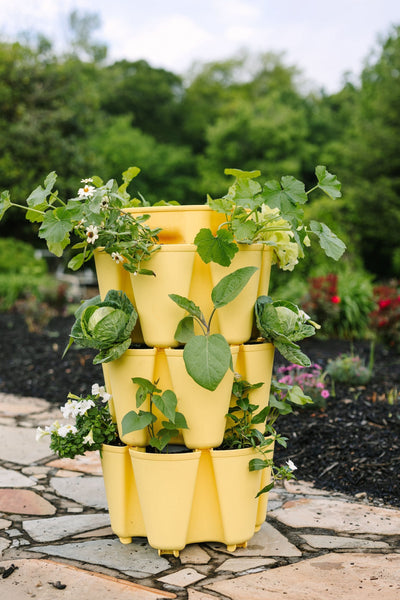 3 Tier GreenStalk Garden Original Vertical Planter - Basic Texture 